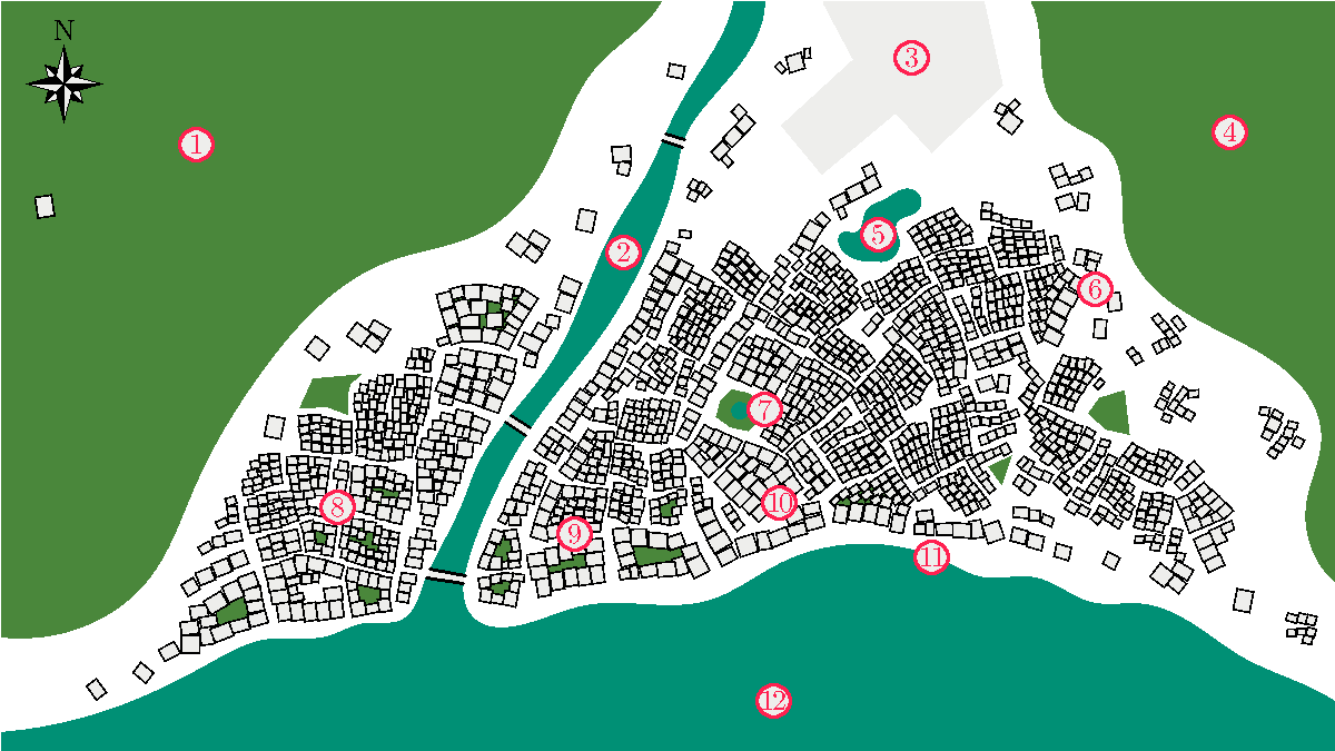 Mapa de Shinano